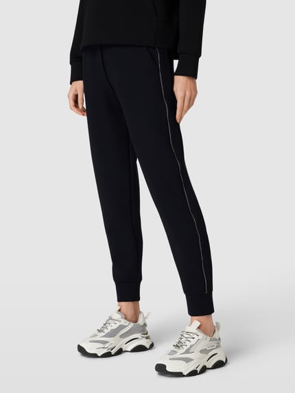 GUESS Sweatpants mit Label-Applikation Black 4