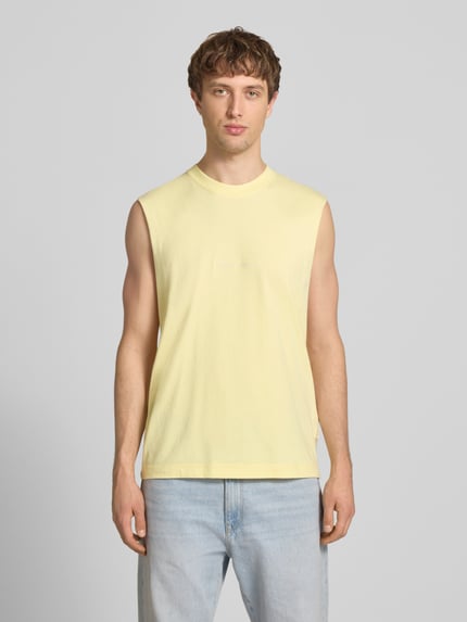 JACK & JONES T-Shirt mit Stitching Pastellgelb 4