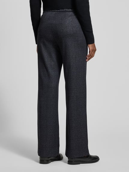 Brax Broek met elastische band, model 'MAINE' Donkerblauw - 5
