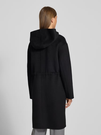 COMMA Mantel mit Kapuze Black 5