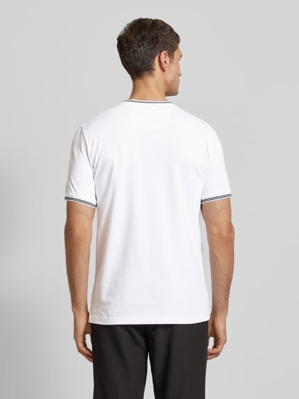 BOSS Green T-shirt z nadrukiem z logo model ‘Taul’ Biały 5