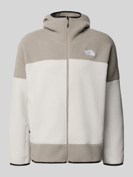 The North Face Fleecejacke mit Kapuze und Logo-Stitching Beige 2