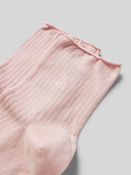 CK Calvin Klein Socken mit Label-Detail im 2er-Pack Rosa 2