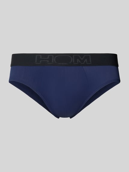 HOM Slip mit Label-Bund Marine 1