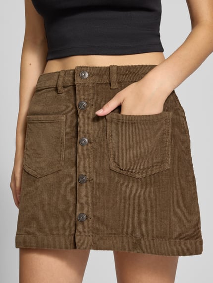 ONLY Corduroy minirok van katoenmix, model 'AMAZING GLOBAL' Zand - 3