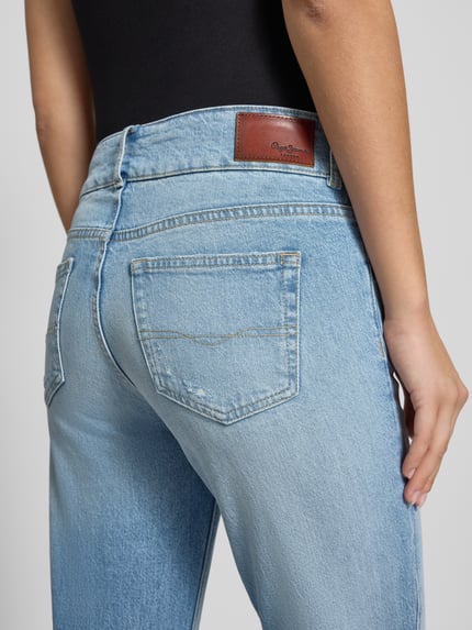 Pepe Jeans Flared jeans van katoenmix model 'VENUS' Lichtblauw - 3
