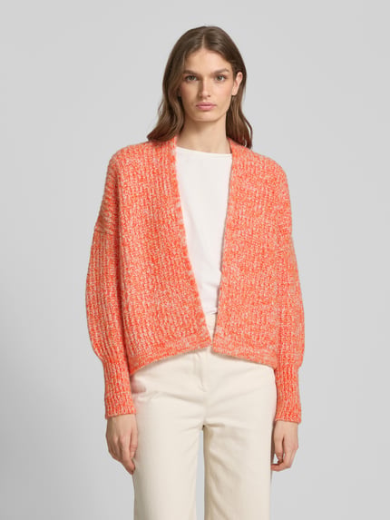 American Vintage Regular Fit Cardigan mit Alpaka-Anteil Orange Melange 4