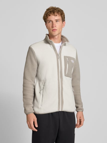 The North Face Fleecejack met opstaande kraag model 'YUMIORI' Beige - 4