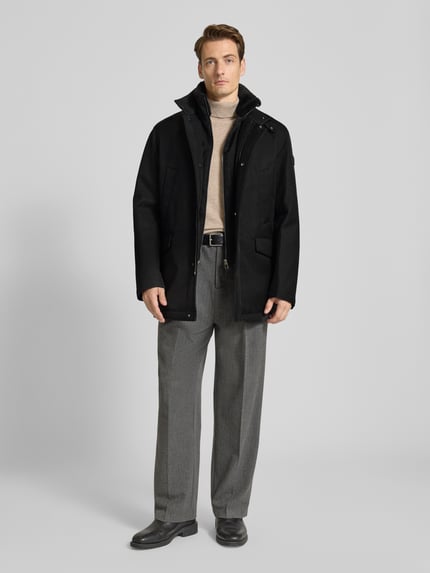 JOOP! COLLECTION Kurzmantel mit Pattentaschen Modell 'DARRY' Black 1
