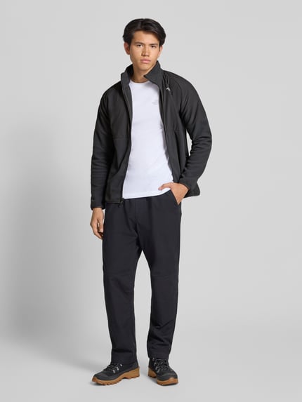 The North Face Fleecejack met opstaande kraag, model 'GLACIER' Zwart - 1