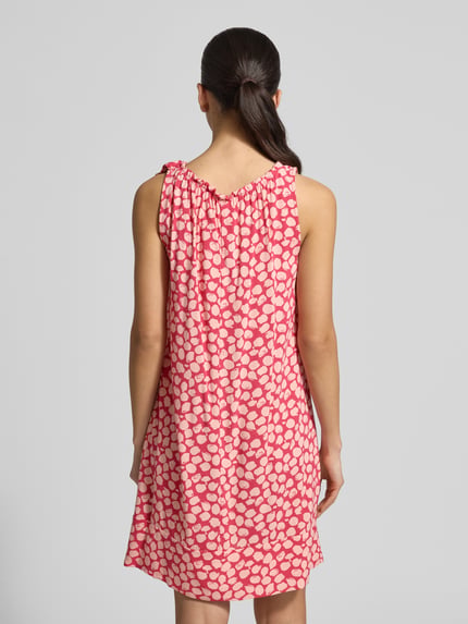 ZABAIONE Midikleid aus reiner Viskose Pink 5
