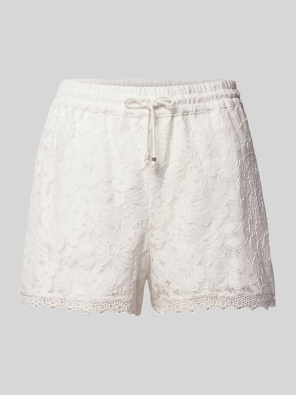 Regular Fit Sweatshorts mit Spitze Modell 'HONEY' Shop The Look MANNEQUINE
