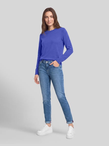 Betty Barclay Pullover mit Label-Detail Modell 'LT NOVEMBER' Royal 1