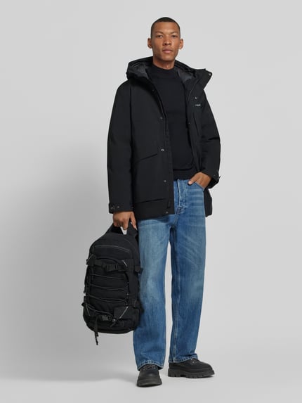 Columbia Parka mit Logo-Print Black 1