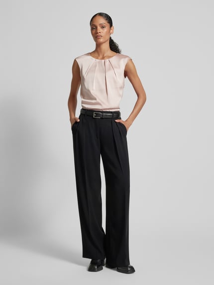 Christian Berg Woman Selection Blouseshirt met platte plooien Rosé - 1