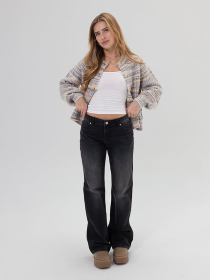 REVIEW Anna von Klinski x REVIEW Bootcut Jeans Black 1