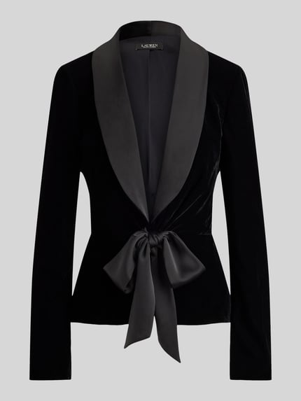 Lauren Ralph Lauren Regular Fit Kurzblazer mit Schalkragen Black 2