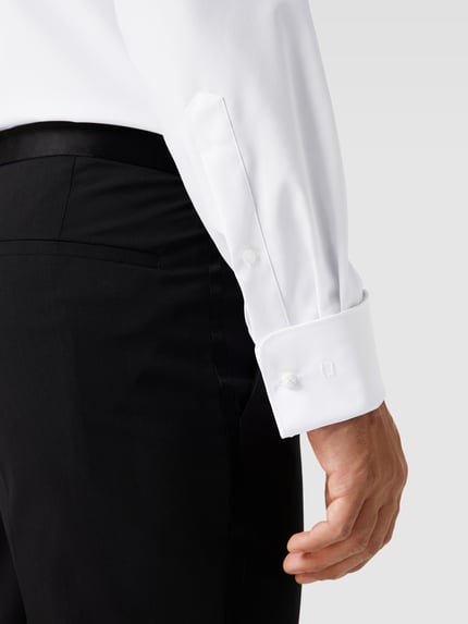 OLYMP Modern Fit Businesshemd mit New-Kent-Kragen Modell 'NEW KENT' Weiss 3