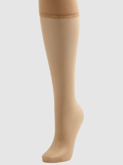 FALKE 12 DEN Feinkniestrümpfe Modell 'SHELINA 12' Beige 1