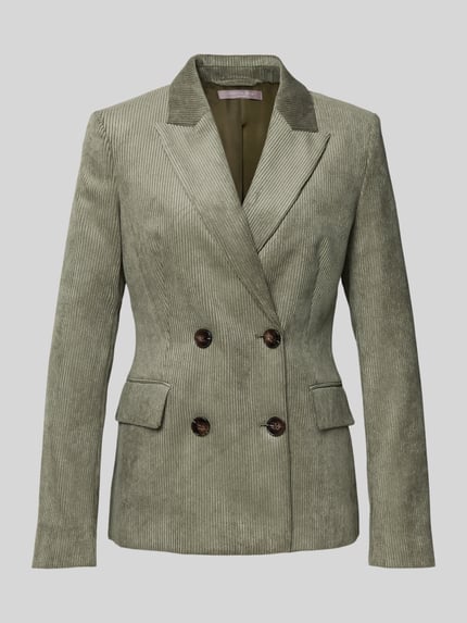 Christian Berg Woman Selection Żakiet z fakturowanym wzorem Khaki 2