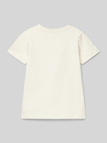 NAME IT T-Shirt mit Statement- und Motiv-Print Offwhite 3