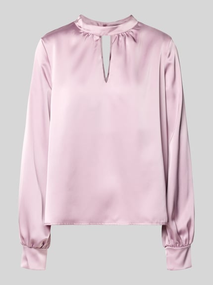 Rinascimento Blouseshirt met plooien Oudroze - 2