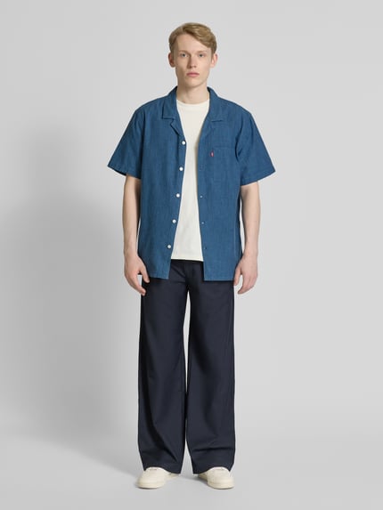 Levi's® Relaxed Fit Freizeithemd mit Brusttasche Modell 'THE SUNSET CAMP' Blau 1