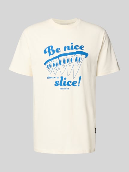 Dedicated T-Shirt mit Motiv-Print Offwhite 2