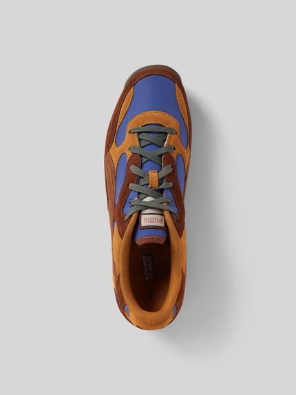 PUMA Sneakers met contrastgarnering Chocoladebruin - 4