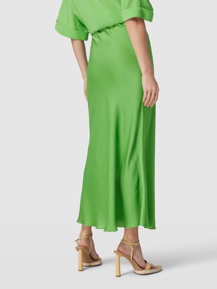 Jake*s Collection Maxirok met structuurmotief Groen - 5