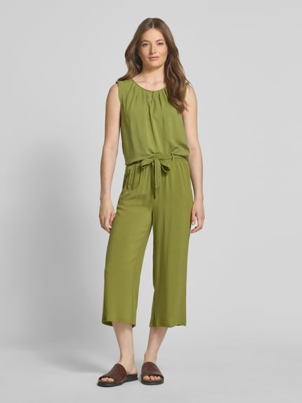 Soyaconcept Tanktop mit Raffungen Modell 'RADIA' Khaki 1