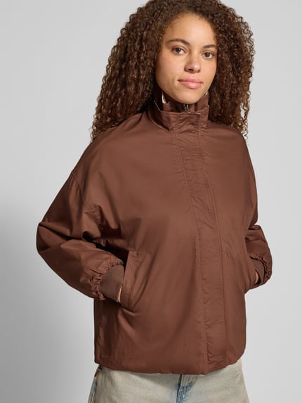 OH APRIL Wendejacke aus reiner Baumwolle Modell 'Amine' Dunkelbraun Melange 3