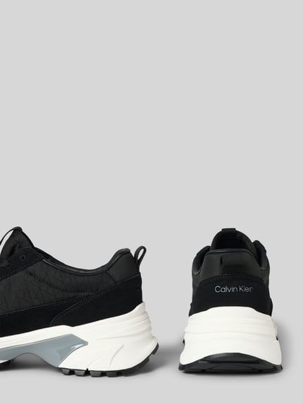 Calvin Klein Jeans Sneakers met vetersluiting BLACK - 2