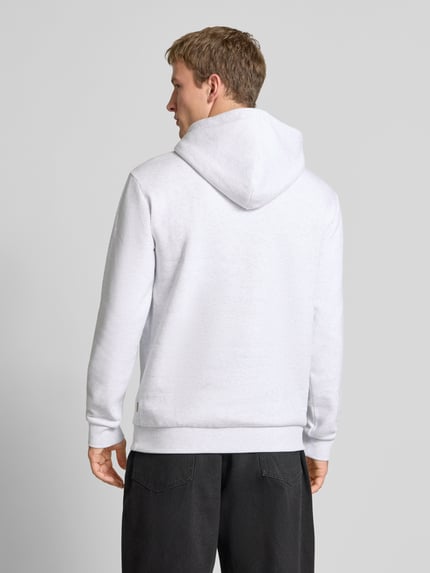 ONLY & SONS Regular fit hoodie van katoenmix, model 'CERES' Lichtgrijs gemêleerd - 5
