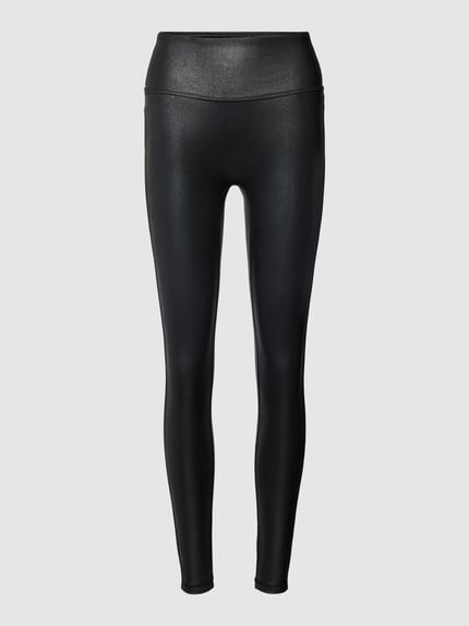 MAGIC Bodyfashion Leggings in Leder-Optik Black 1