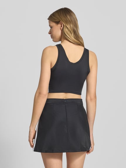 adidas Sportswear Crop Top mit Logo-Print Black 5