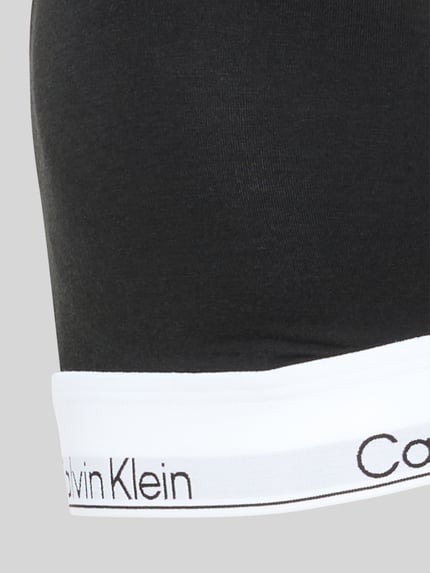 Calvin Klein Underwear Bralette met label in band Zwart - 2
