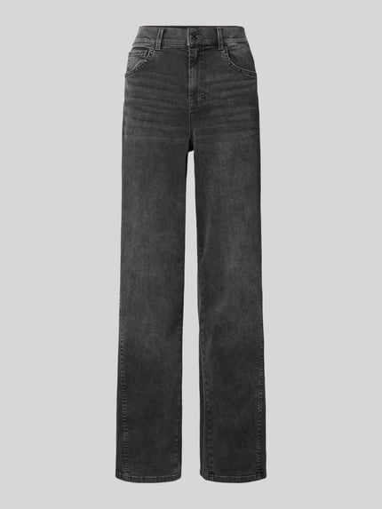 Jeans met studs, model 'LIVA SEAM RIVET' Shop The Look MANNEQUINE