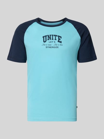 s.Oliver RED LABEL regular fit T-shirt van puur katoen Turquoise - 2