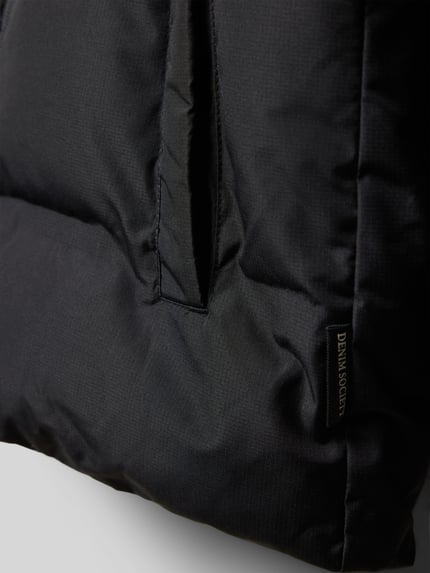 JACK & JONES Kurtka pikowana ze stójką model ‘SOHO’ Czarny 2