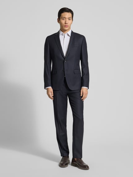 BOSS Slim Fit Businesshemd aus Super-Stretch-Jersey Modell 'P-HANK' Beige 1