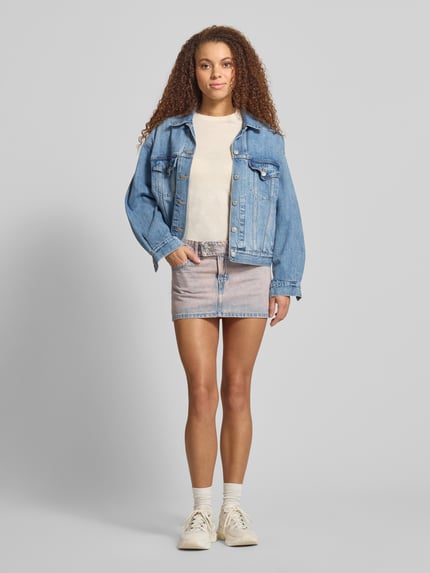Levi's® Mini-Rock aus reiner Baumwolle Hellblau 1