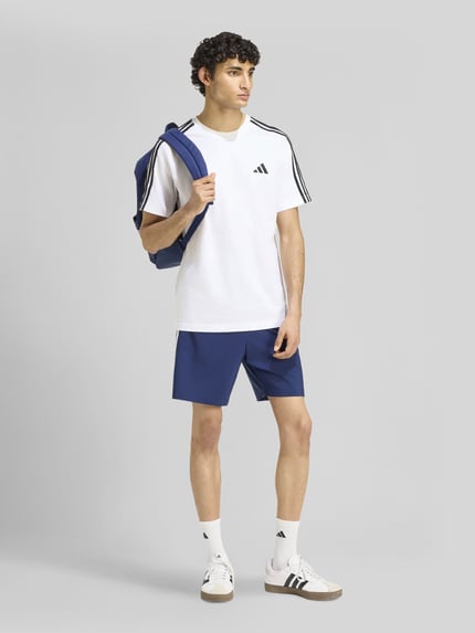 adidas Sportswear Regular Fit Sweatshorts mit Logo-Print Dunkelblau 1