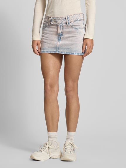 Levi's® Mini-Rock aus reiner Baumwolle Hellblau 4