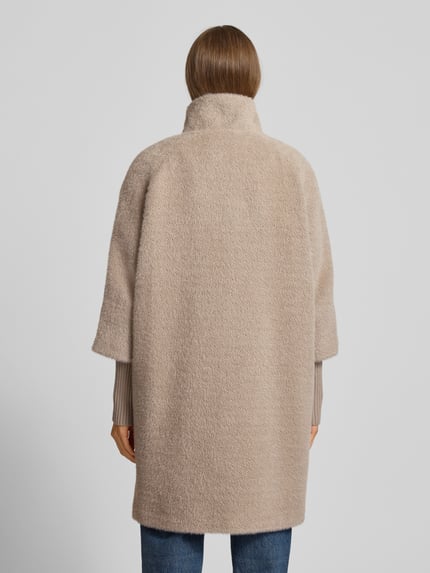 COMMA Jas met opstaande kraag Taupe - 5