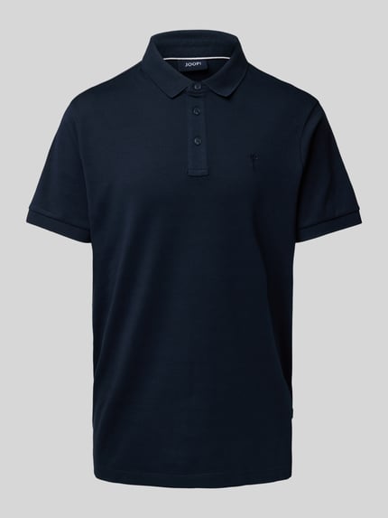 JOOP! COLLECTION Regular fit poloshirt met logostitching Marineblauw - 2