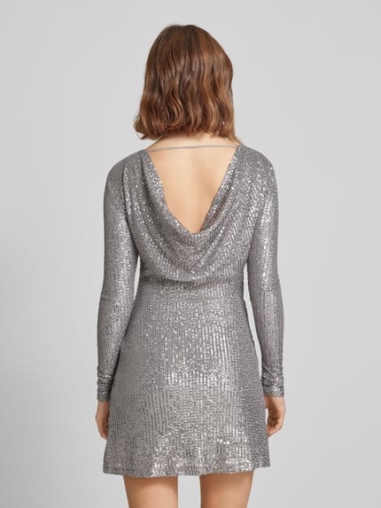 REVIEW X GNO REVIEW x GNO - mini-jurk met pailletten Zilver - 5