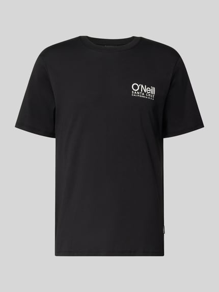 O'Neill T-Shirt mit Logo-Print und Rundhalsausschnitt Black 2