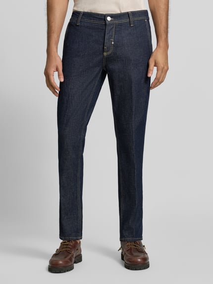 Antony Morato Slim Fit Jeans aus Baumwoll-Mix Dunkelblau 4