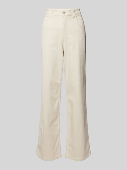 Straight Leg Jeans mit Gürtelschlaufen Shop The Look MANNEQUINE